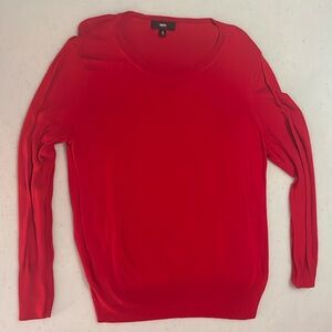 Massimo Red Sweater. Lightweight. Size 2.